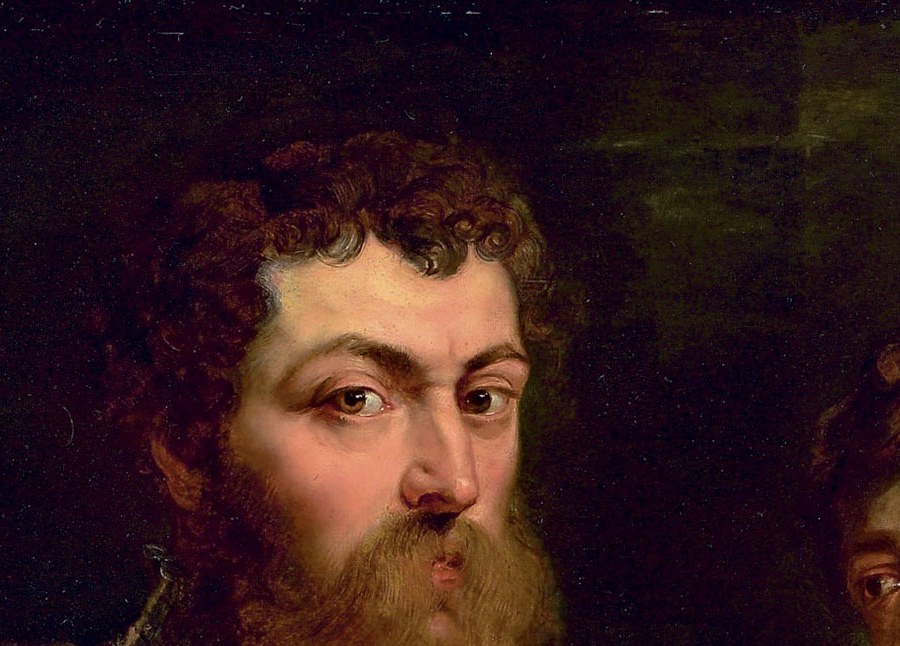 A man stares out from 1612. We don't know his name.