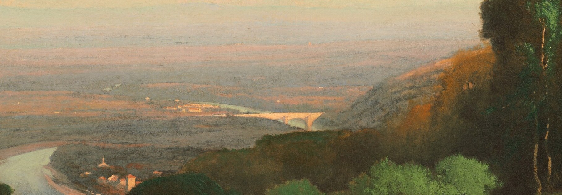 The painter was known for blurring details, making scenes feel dreamlike.