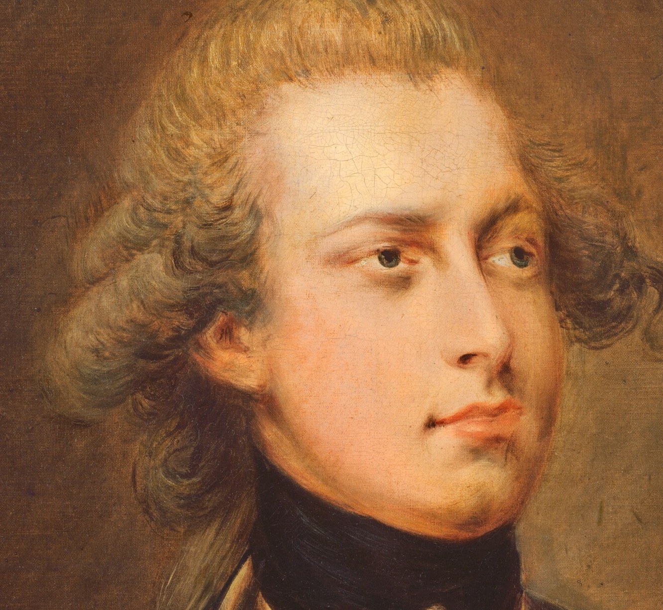 He was painted in 1781, in his mid-twenties.