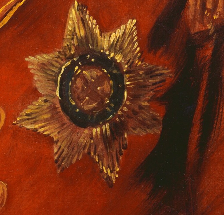 This star is a symbol of high honor and royal rank.