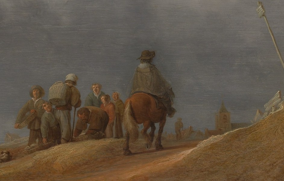The Dutch called a beach market like this a strandmarkt.