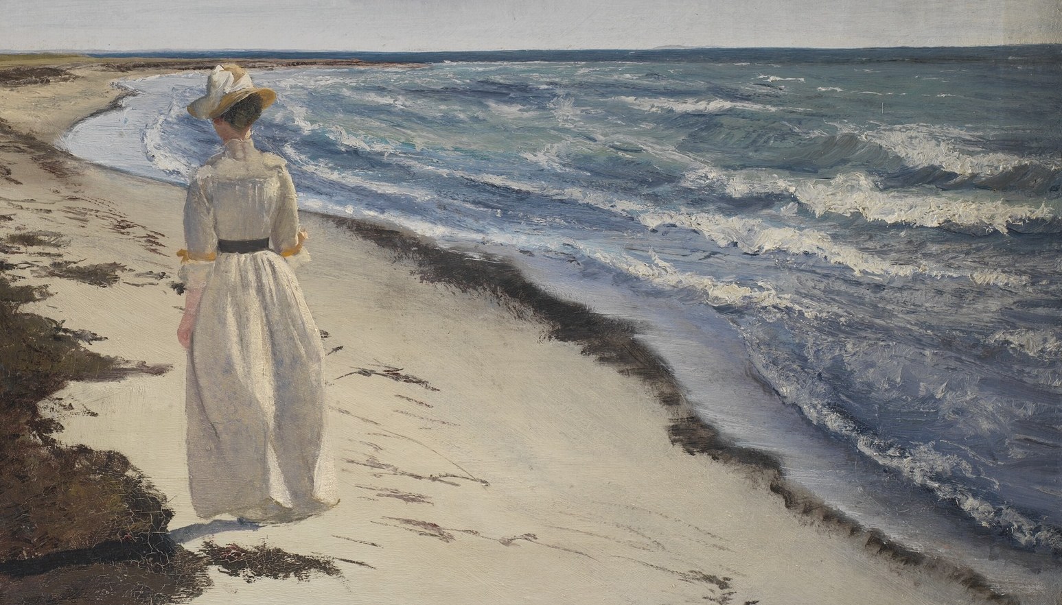 His work often captured quiet, contemplative moments like this one.