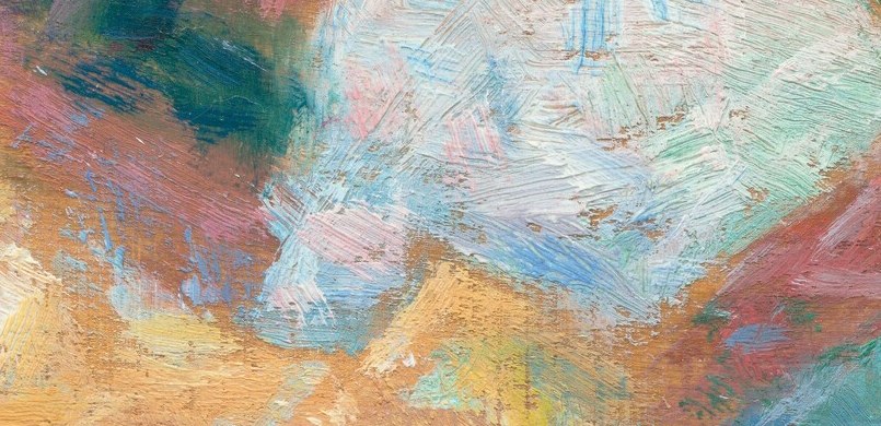 It shows his direct, tactile realism.