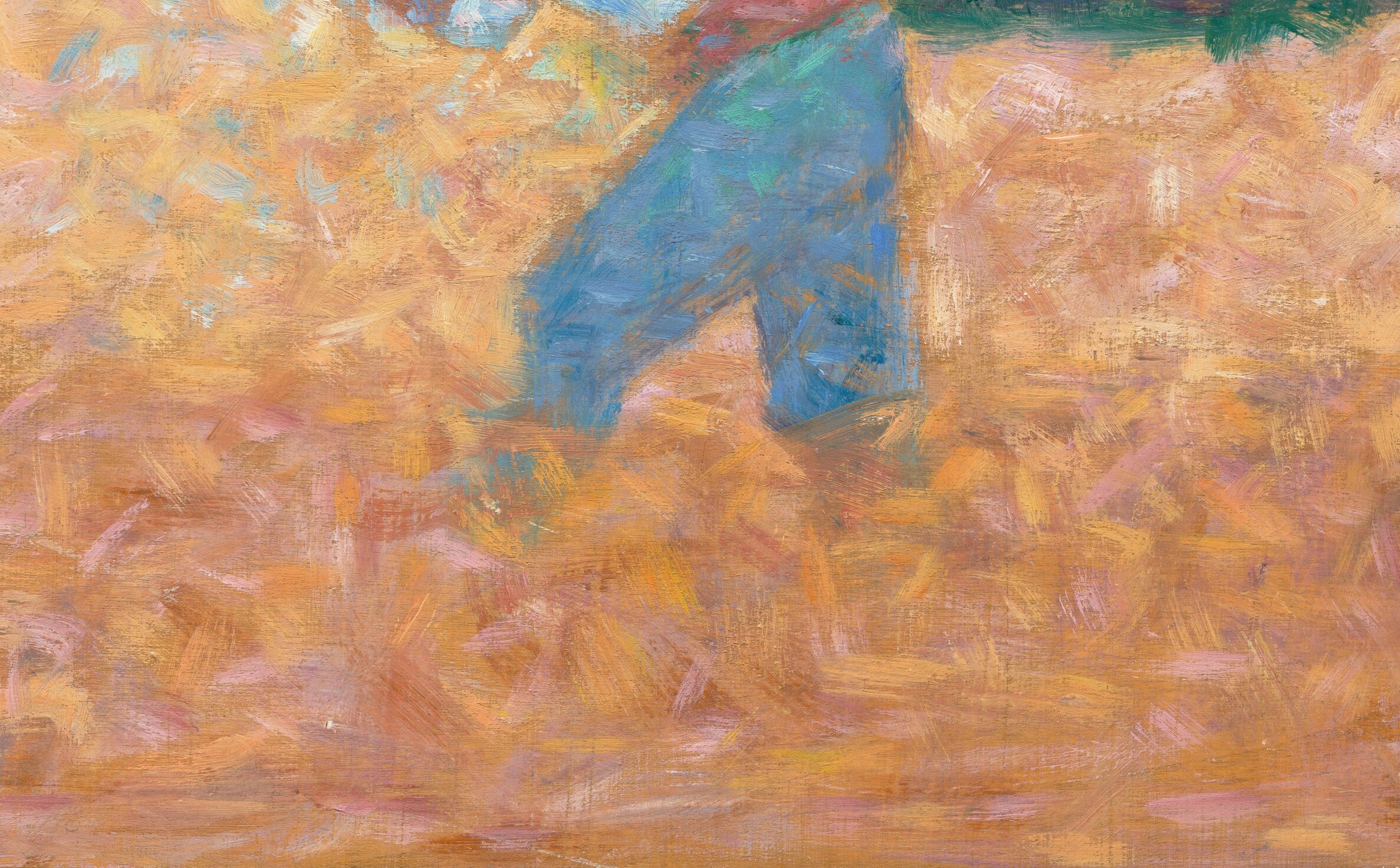 Notice how the texture mirrors the hard labor.