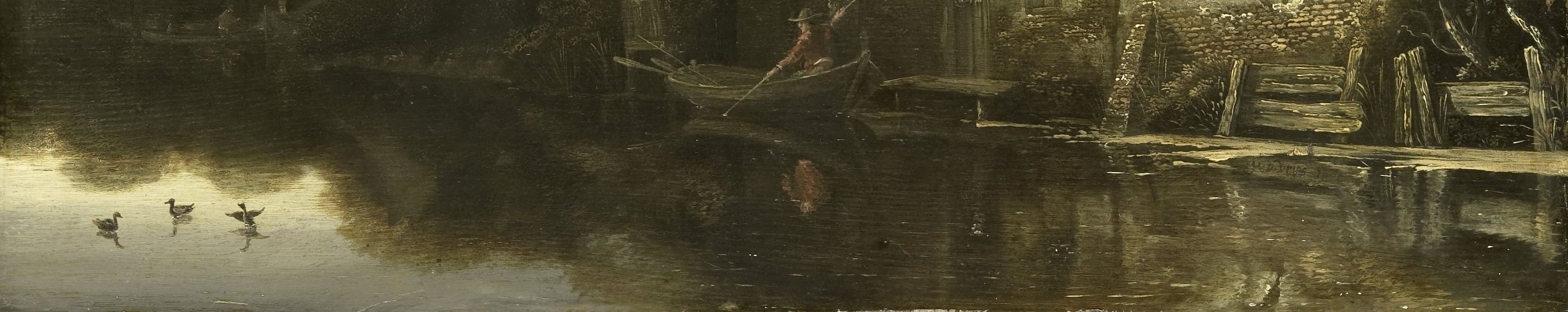 His use of oil paint creates soft light and shadow.