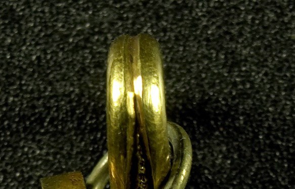 Eleven years into exile, he sat for this miniature locket.