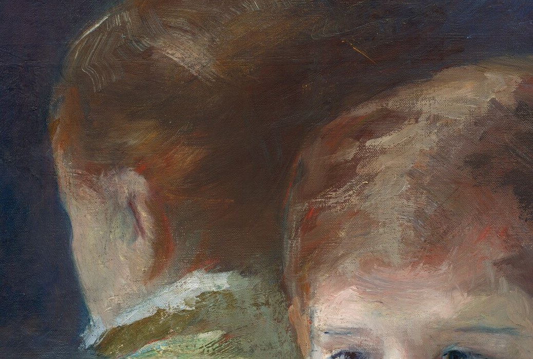 The eyes are the anchor of the composition; they assert autonomy rather than inviting male approval, anticipating feminist readings of Cassatt's subjects.