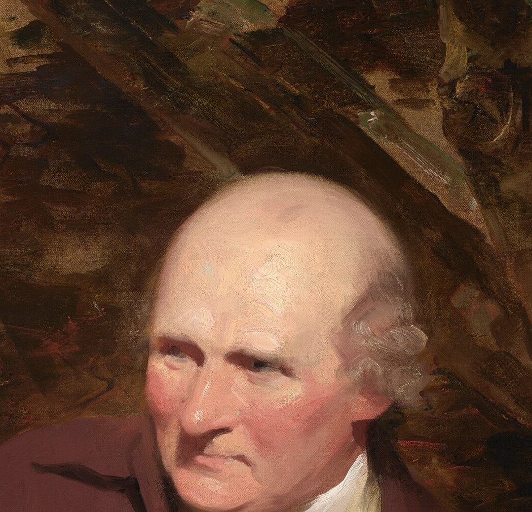 The man is John Johnstone. Raeburn paints him with unsparing directness.