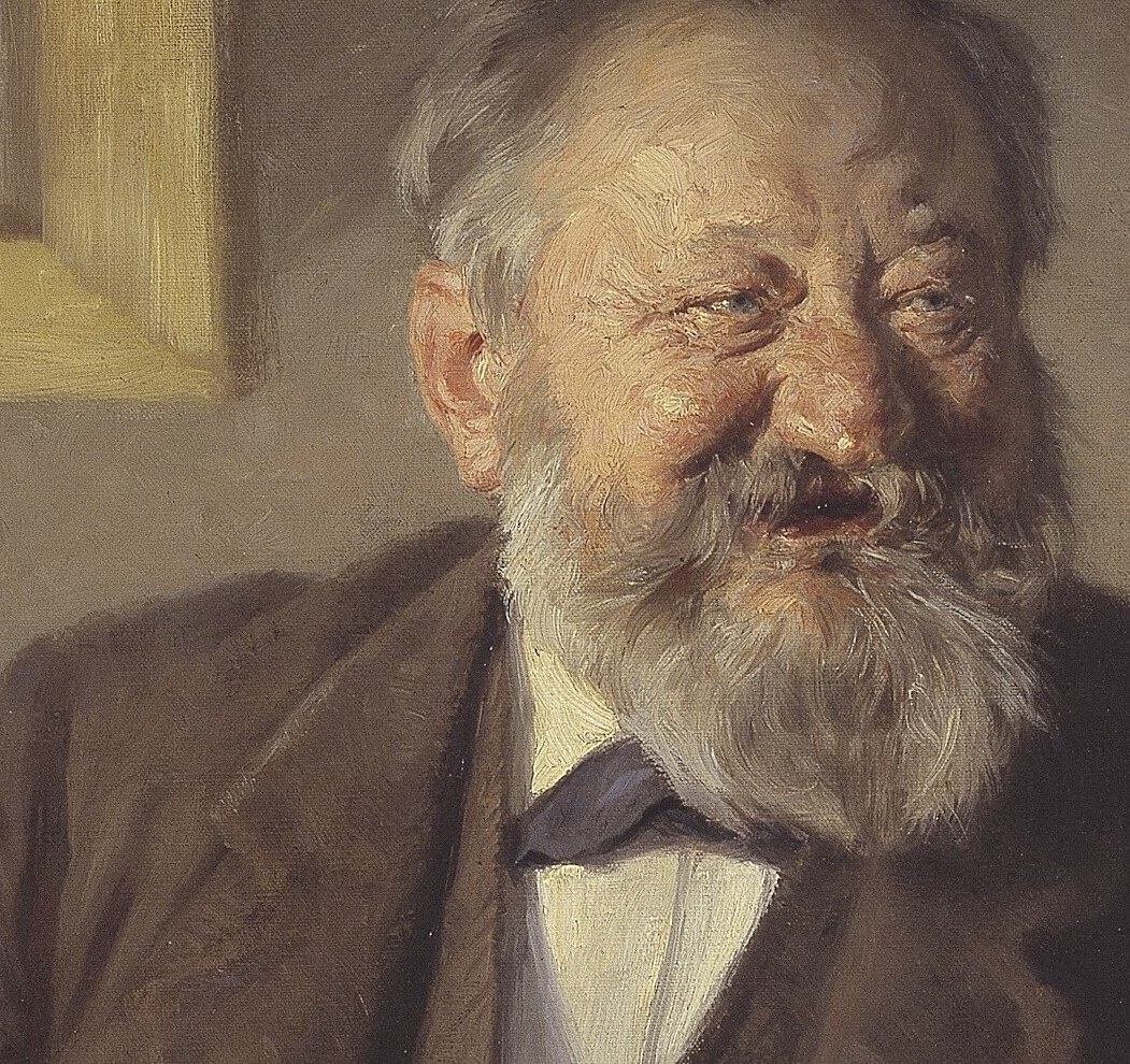 He was a famous Danish literary figure.