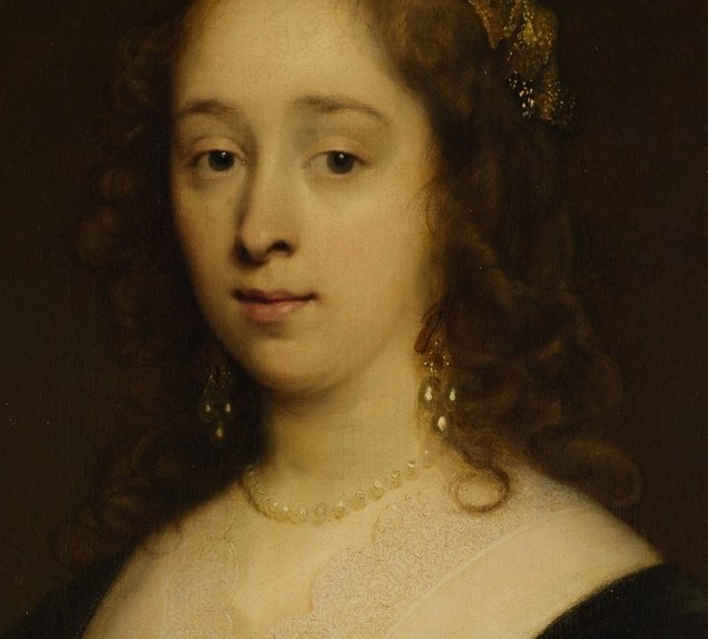 This woman in a 1648 portrait offers a confident gaze.