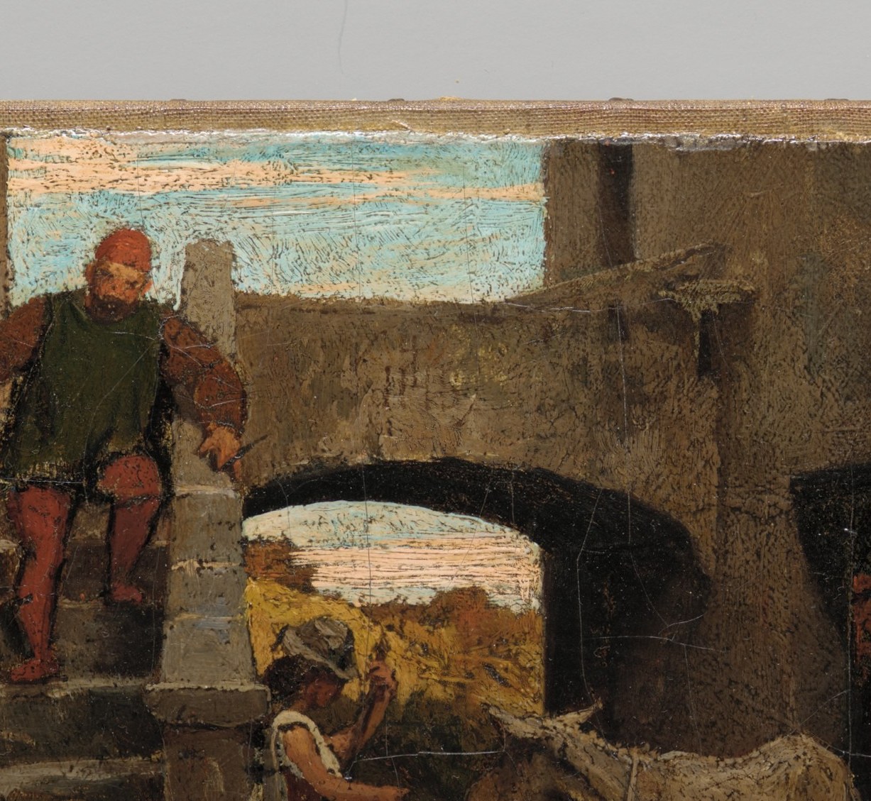 Look through the arch. Past the stone, past the argument.