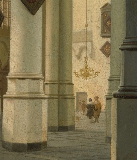 Those tiny figures near the choir make the space feel monumental.