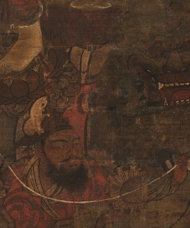The dynamic rendering of the mane adds to the sense of power and movement.