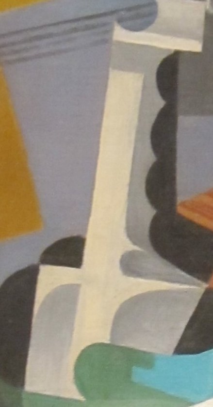 He took a simple coffee mill and broke it into geometric planes.