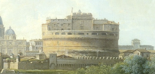 It was once Hadrian's tomb, later a papal fortress.