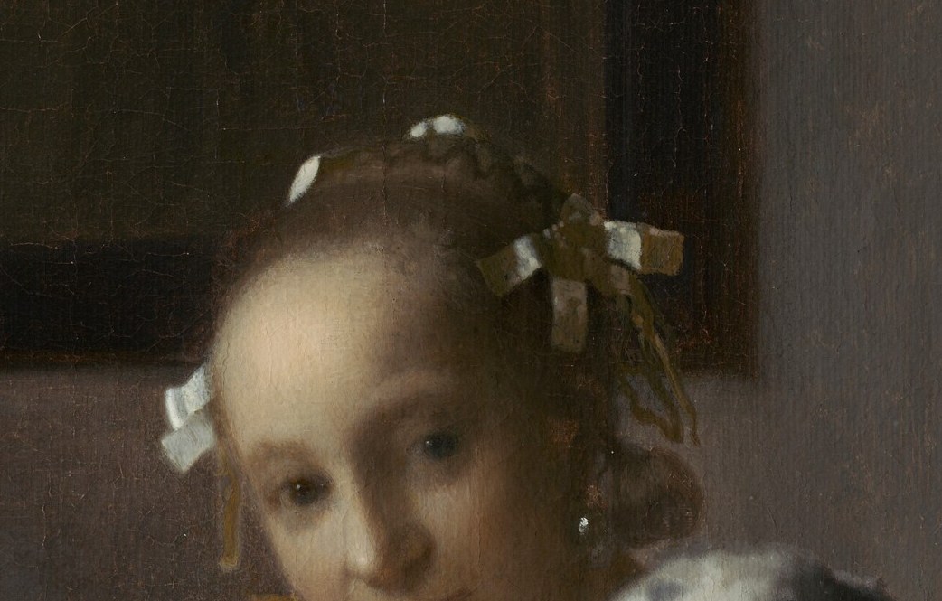 Pearls: in Dutch iconography, they signaled wealth or love.