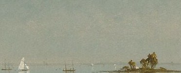 Kensett painted this in 1872, the last year of his life.