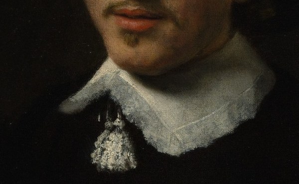 His teacher's light is here: the shadowed eyes, the lit jaw.