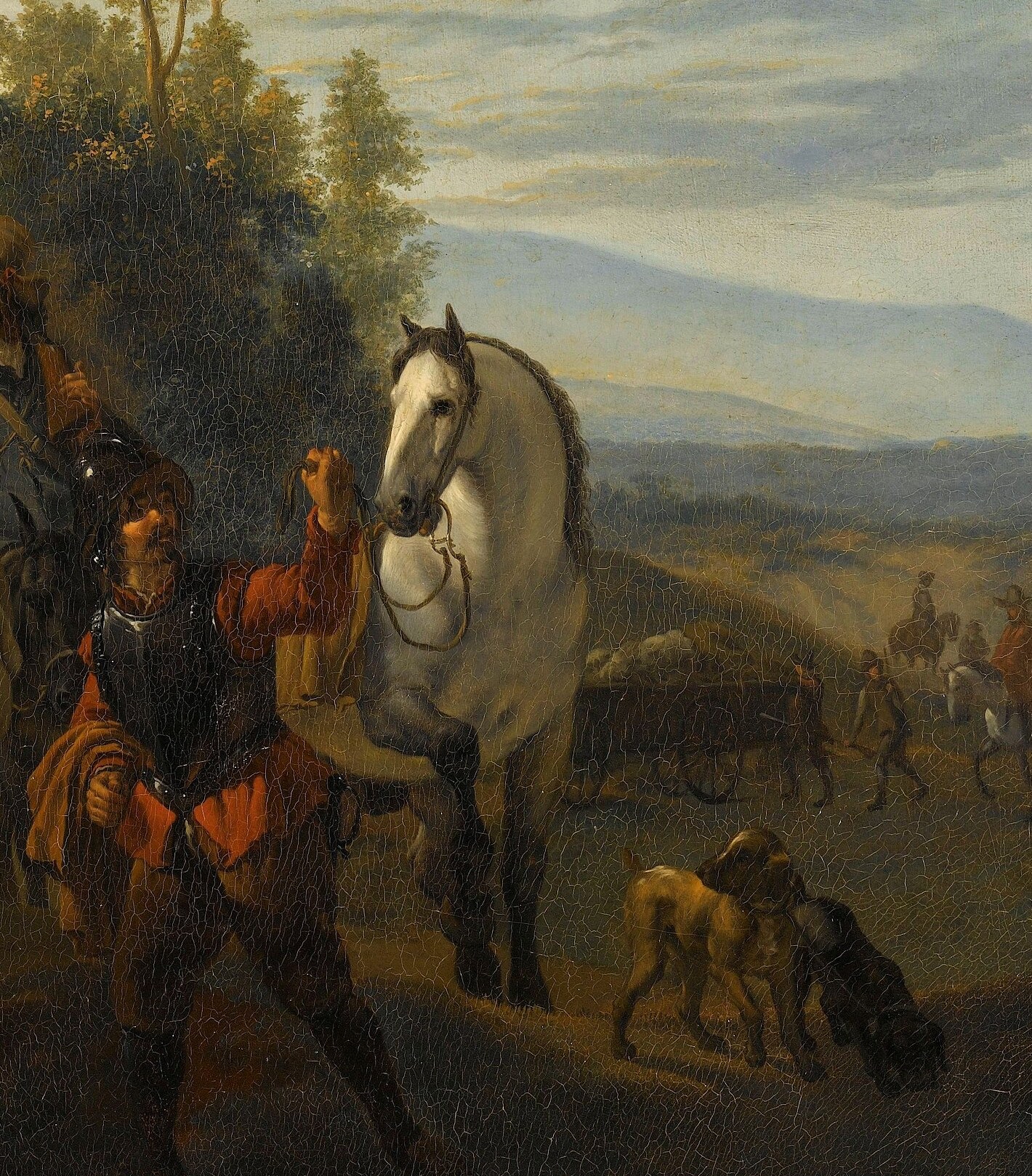 When he died, his friends hid his art to save it from the debt collectors.