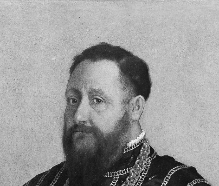 A 16th-century portrait, forgotten in a private collection.