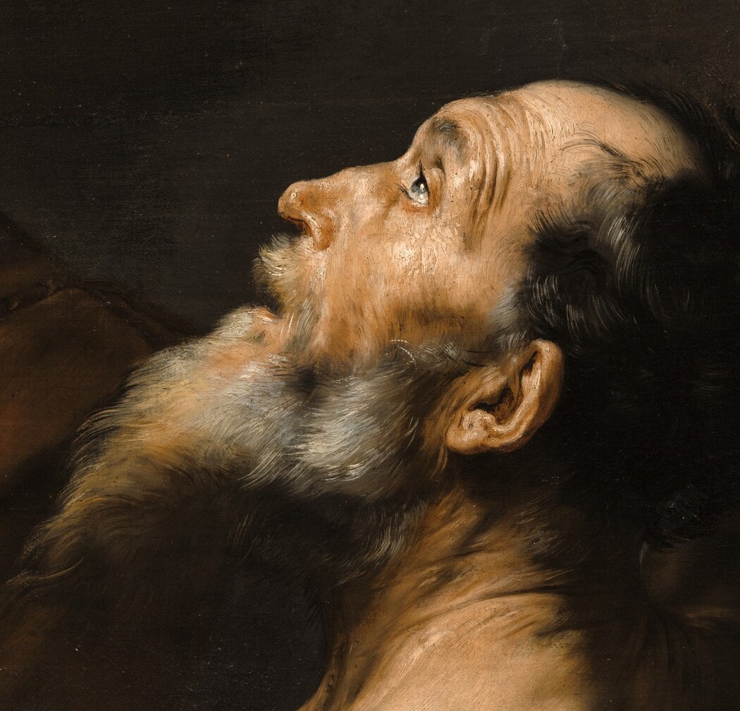 Ribera turned bystanders into mirrors. You are the fourth face in this room.