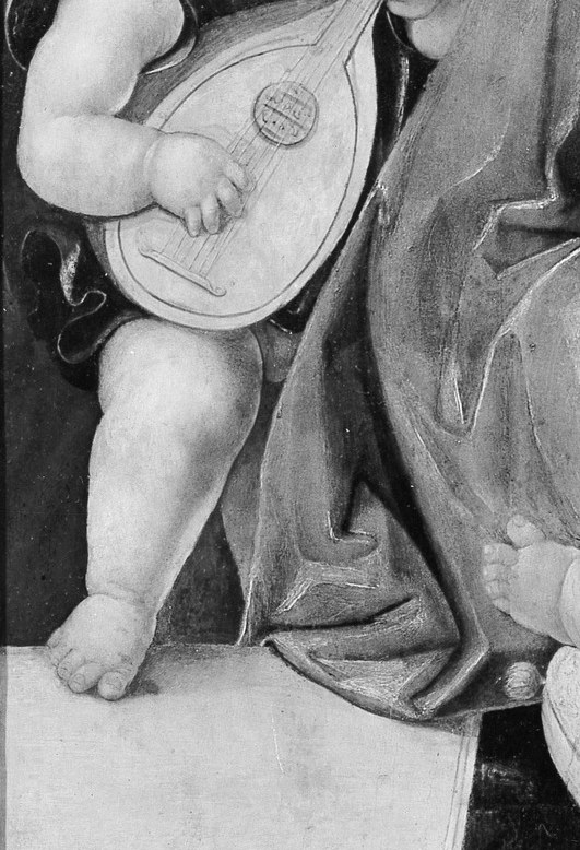 A rare datable musical object , its pear-shaped body and pegbox reflect lute construction of the 1510s, offering a precise window into Renaissance instrument-making.