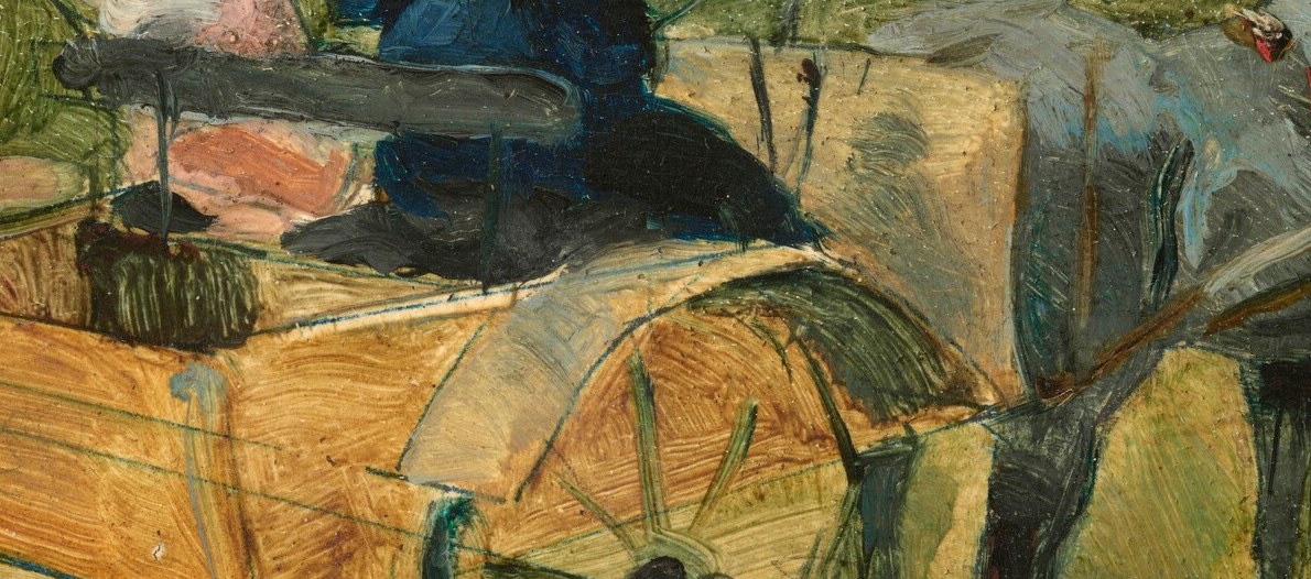 Born into aristocracy, he often depicted his family's rural estates.