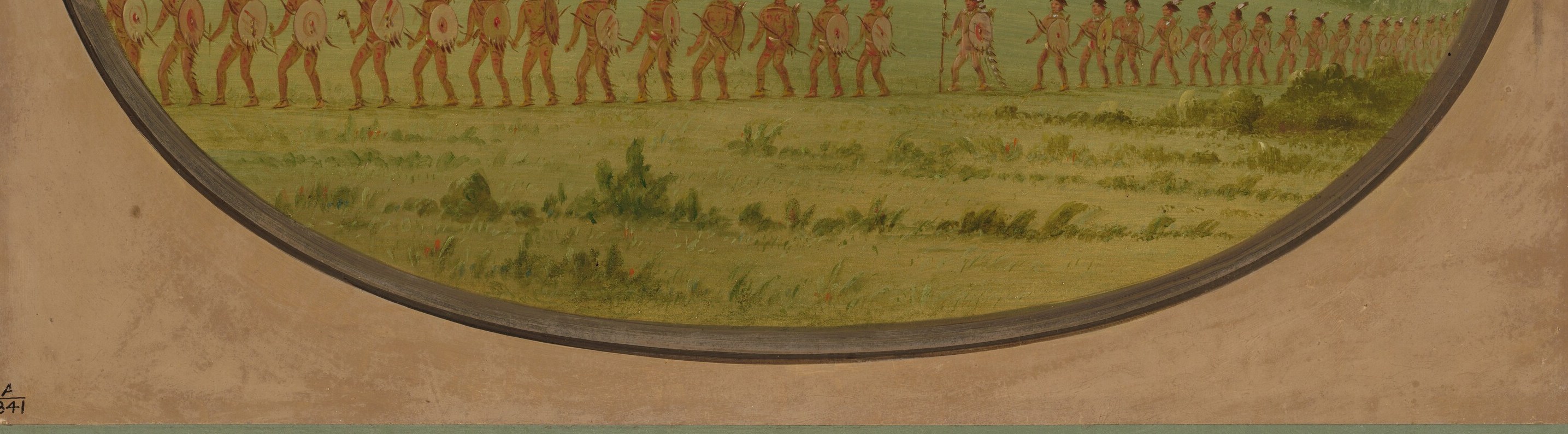 He painted in a direct folk-art style, focusing on narrative scenes.