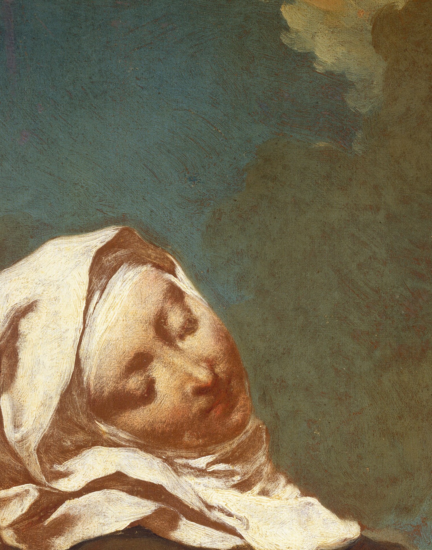 You might think it's just a saint in ecstasy.
