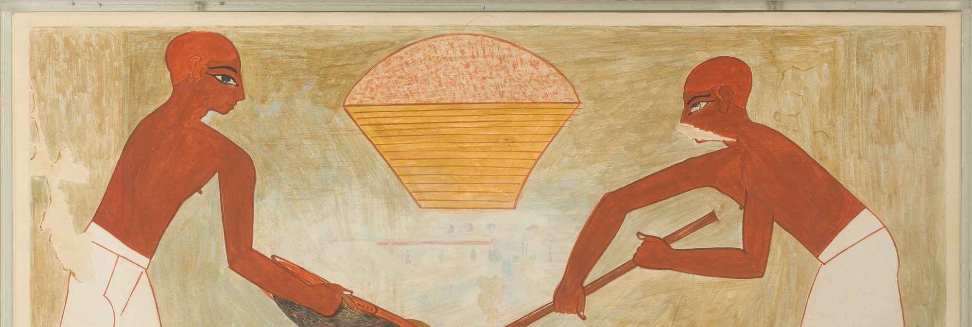 The original lies in a dark tomb in Thebes, dated to 1504 BCE.