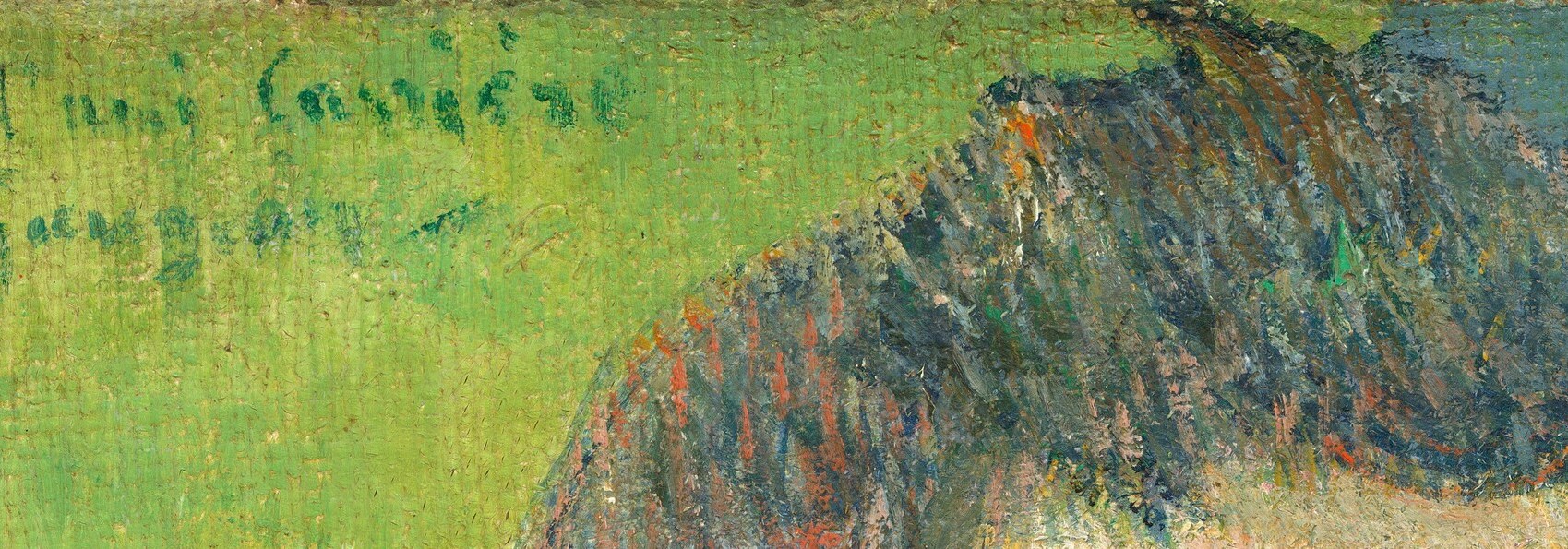 He dedicated this self-portrait to his friend, artist Eugène Carrière.