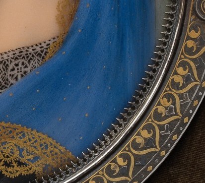 This allowed him to paint with incredible, delicate detail.