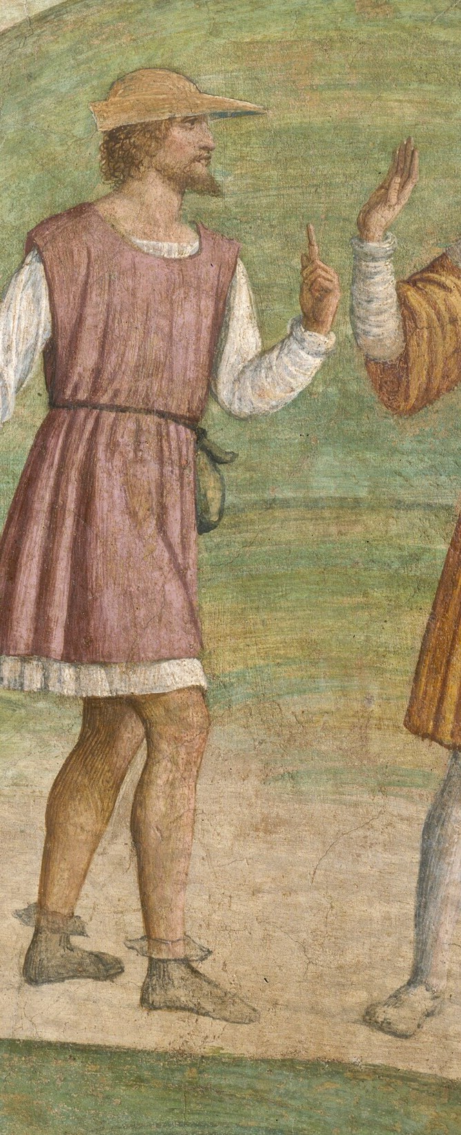 It shows Cephalus, a hunter, misunderstanding his wife Procris.