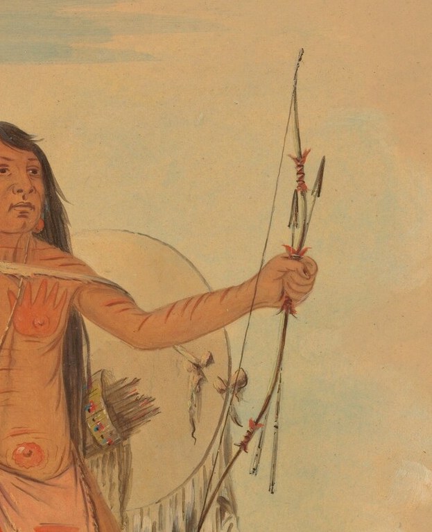 He painted hundreds of portraits on five frontier expeditions.