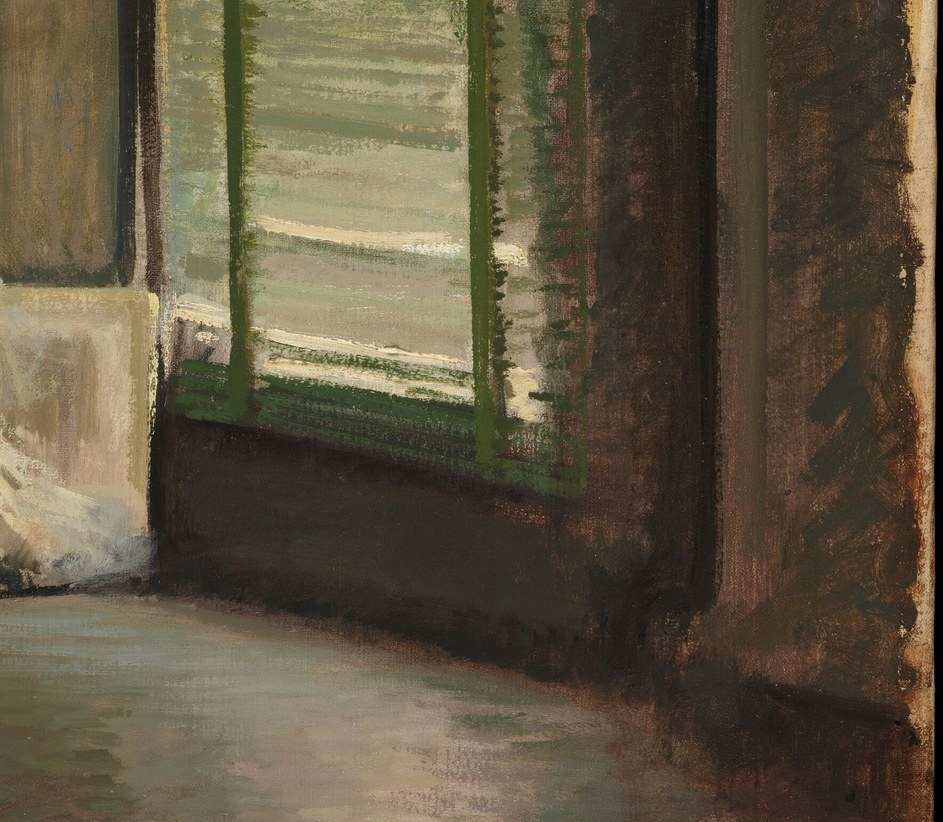 Light streams in from the window.