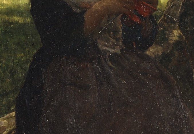 Real peasants weren't serene. They were hungry.