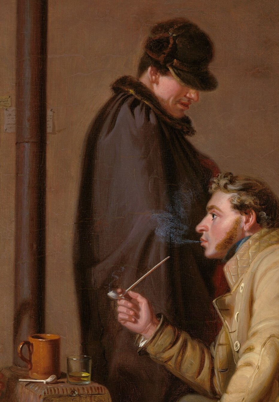 The artist, William Sidney Mount, focused on ordinary human stories.