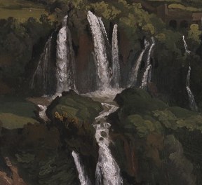 See how the light catches the cascading water.