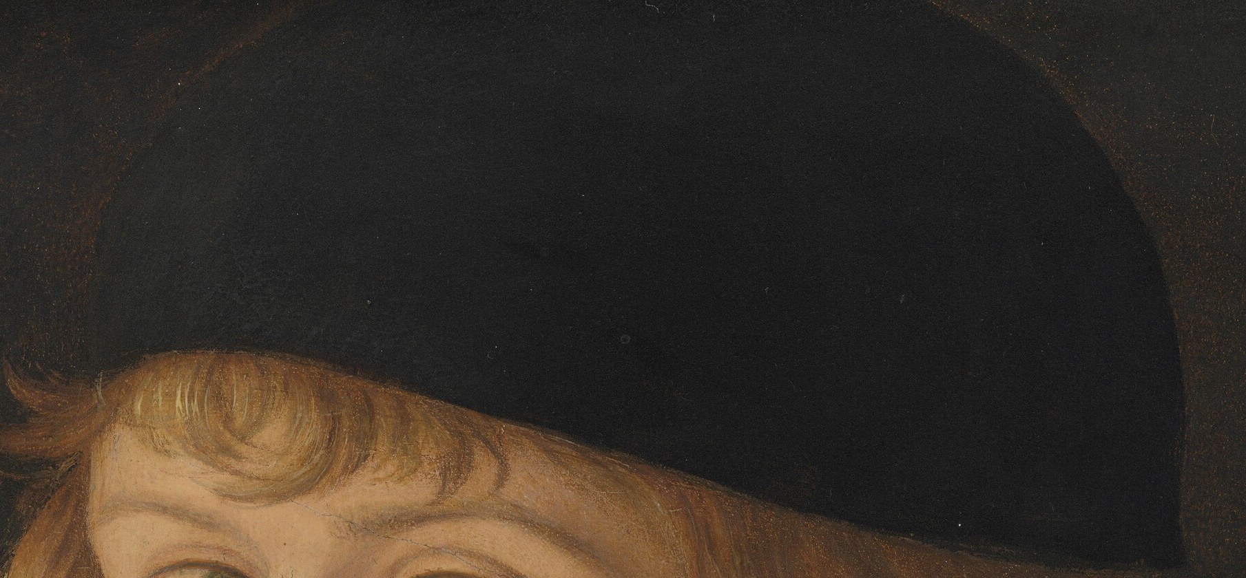 His plain black cap shows he is unmarried.