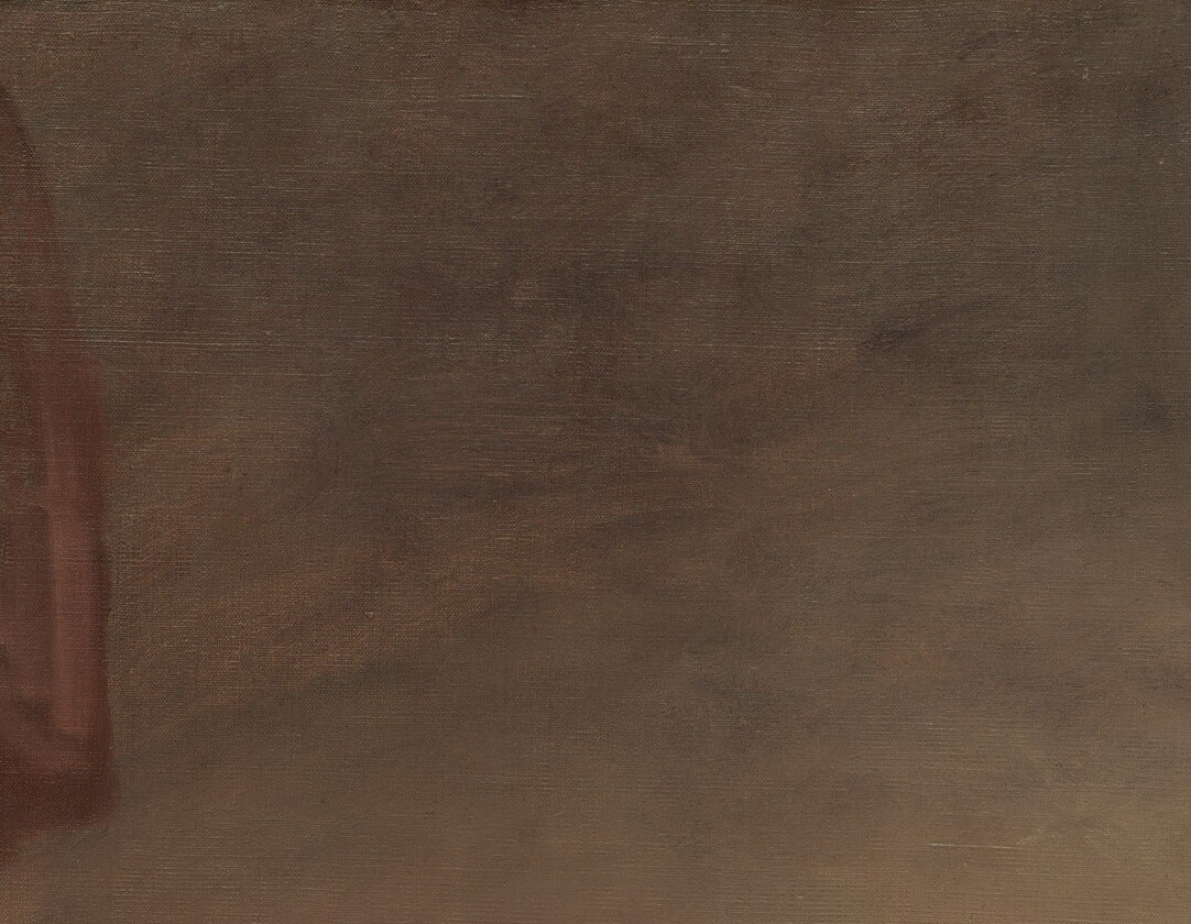 Painted without a wig at a moment when powdered wigs were still common for formal portraits; an understated marker of Enlightenment-era naturalism