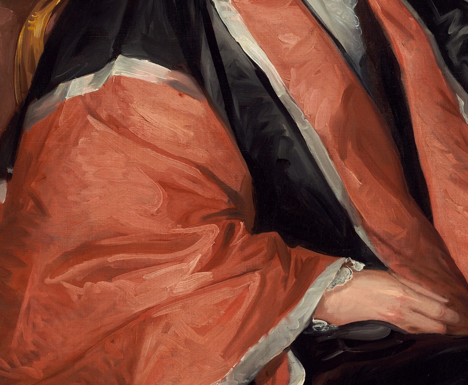The scarlet is an honorary degree from Harvard.