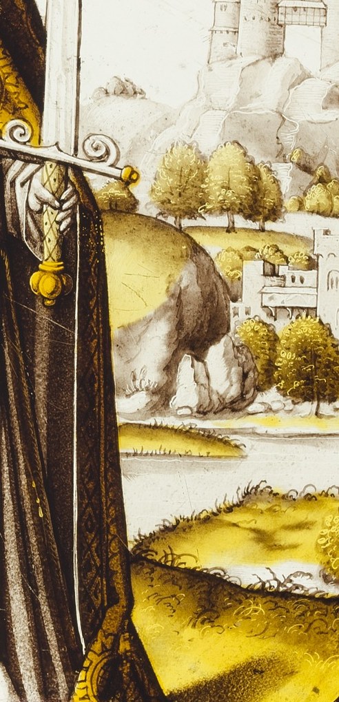 But Lambert of Maastricht was murdered. The sword says so.