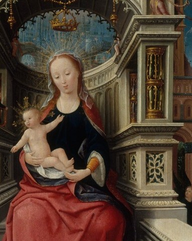 Bellegambe was known as the 'master of colours' for his rich hues.
