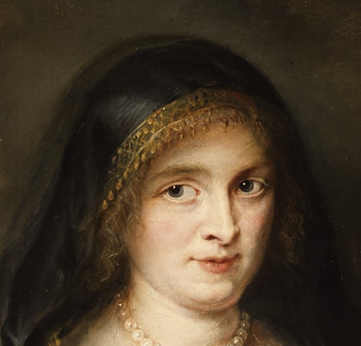 She is Susanna Fourment, Rubens's sister-in-law.