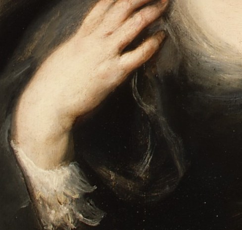 This was no formal commission. He painted her in his own time.