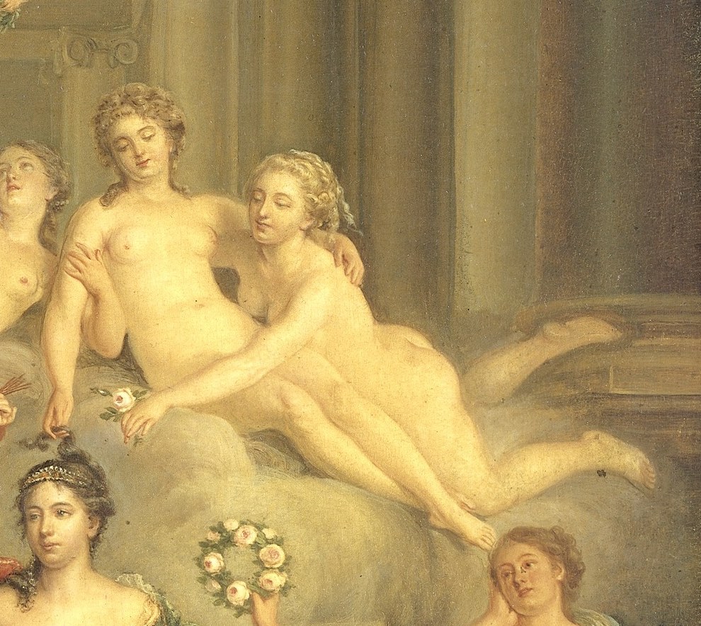 These figures embody the classical ideal of beauty and artistic inspiration.