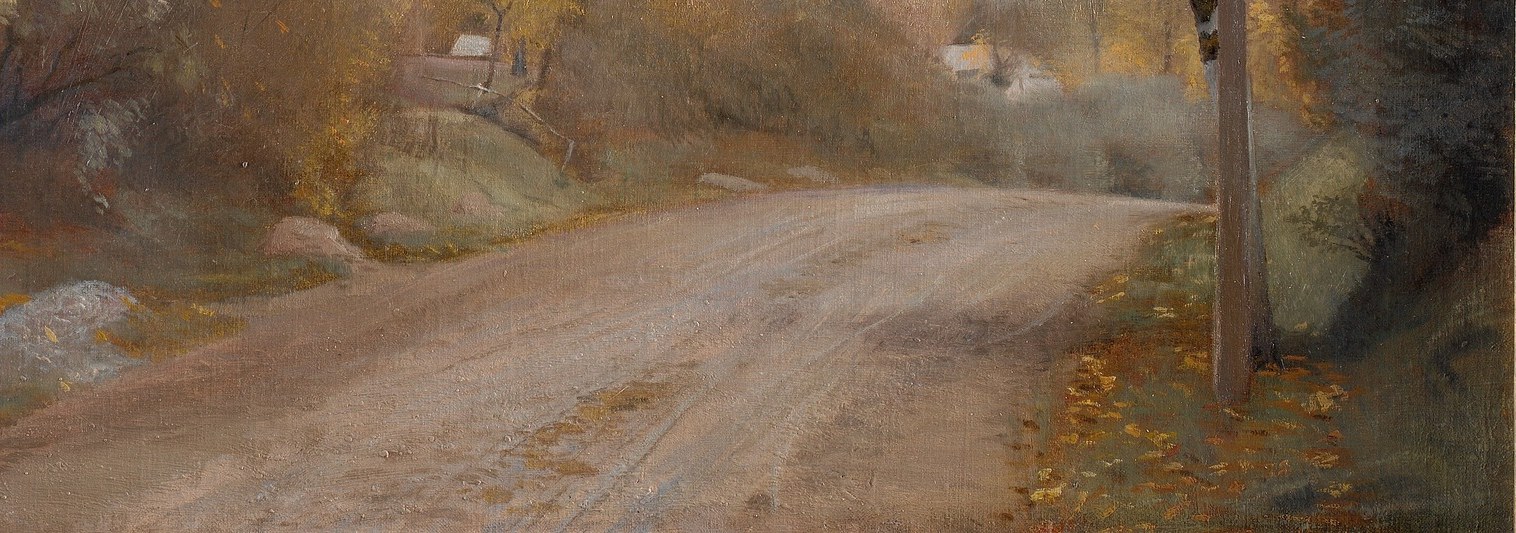 It was painted by L.A. Ring in 1888.