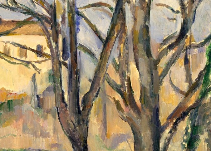 Cézanne was 54 and working alone on his father's land.