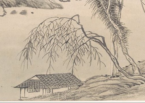 The artist, Qian Weicheng, captures the stark beauty of winter.