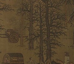 The fine brushwork here evokes a master painter, Zhao Mengfu.